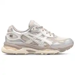 Foot Locker Asics GEL-NYC Sneakers Dames - Zilver - Maat 38 - Mesh/Synthetisch aanbieding