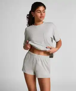 Hunkemoller Hunkemöller Pyjamaset Grijs aanbieding