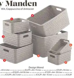 Marskramer Design Mand aanbieding