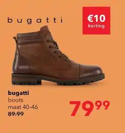 Scapino Bugatti boots aanbieding