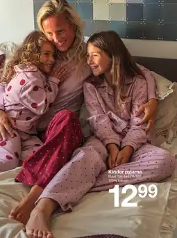 Zeeman Kinder pyjama aanbieding