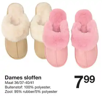 Dames sloffen