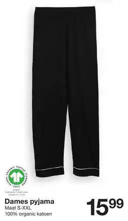 Zeeman Dames pyjama aanbieding
