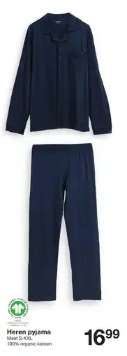 Zeeman Heren pyjama aanbieding