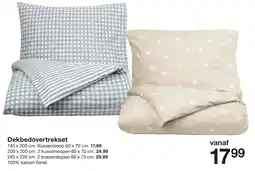 Zeeman Dekbedovertrekset aanbieding