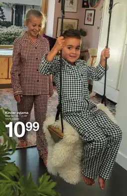 Zeeman Kinder pyjama aanbieding