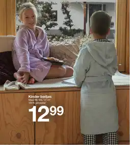 Zeeman Kinder badjas aanbieding