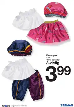 Zeeman ZEEMAN Pietenpak aanbieding