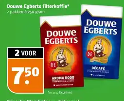 Poiesz Douwe Egberts filterkoffie aanbieding