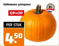 Poiesz Halloween pompoen aanbieding