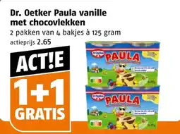 Poiesz Dr. Oetker Paula vanille aanbieding