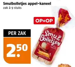 Poiesz Smulbolletjes appel-kaneel aanbieding