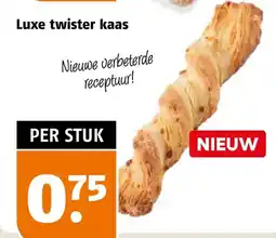 Poiesz Luxe twister kaas aanbieding