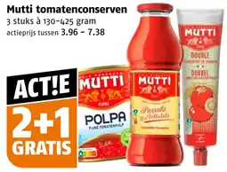 Poiesz Mutti tomatenconserven aanbieding