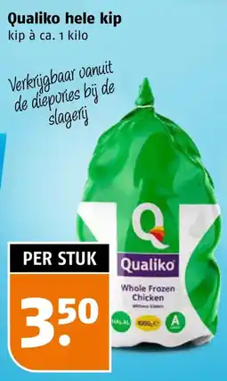 Poiesz Qualiko hele kip aanbieding