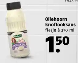 Poiesz Oliehoorn knoflooksaus aanbieding