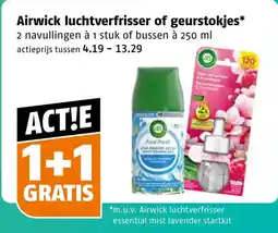 Poiesz Airwick luchtverfrisser of geurstokjes aanbieding