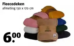 Poiesz Fleecedeken aanbieding