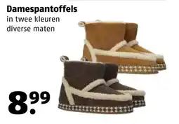 Poiesz Damespantoffels aanbieding