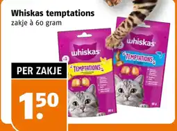 Poiesz Whiskas temptations aanbieding