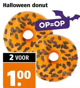 Poiesz Halloween donut aanbieding