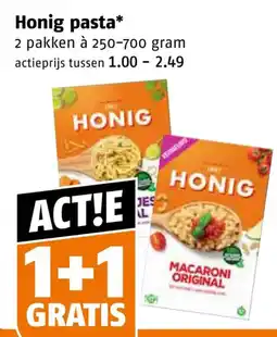 Poiesz Honig pasta aanbieding