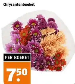 Poiesz Chrysantenboeket aanbieding