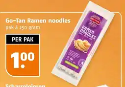 Poiesz Go-Tan Ramen noodles aanbieding