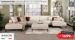 Woonsquare Mancini Hoekbank Riviera aanbieding