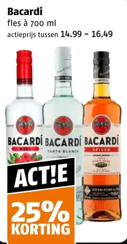 Poiesz Bacardi aanbieding