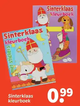 Wibra Sinterklaas kleurboek aanbieding