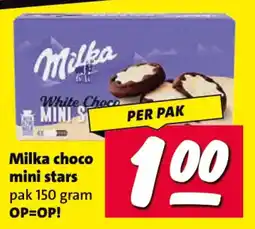 Nettorama Milka choco mini stars aanbieding