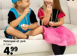 Wibra Pietenpak of jurk aanbieding