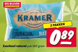 Nettorama Zuurkool naturel aanbieding