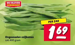 Nettorama Ongesneden snijbonen aanbieding