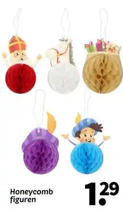 Wibra Honeycomb figuren aanbieding