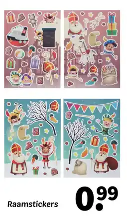 Wibra Raamstickers aanbieding