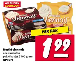 Nettorama Nestlé viennois aanbieding