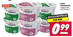 Nettorama Petite France kwark aanbieding
