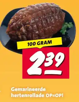 Nettorama Gemarineerde hertenrollade aanbieding