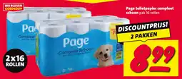Nettorama Page toilet papier compleet schoon aanbieding