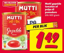 Nettorama Mutti gepelde tomaten aanbieding