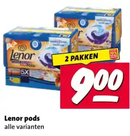 Nettorama Lenor pods aanbieding