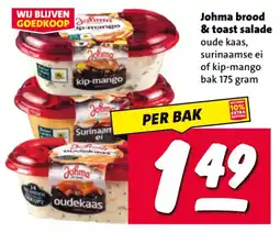 Nettorama Johma brood & toast salade aanbieding