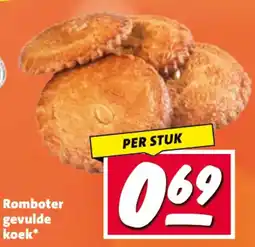 Nettorama Romboter gevulde koek aanbieding