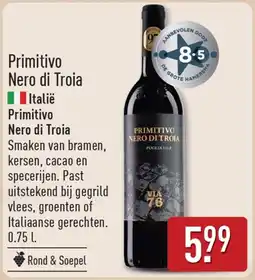 ALDI Primitivo Nero di Troia aanbieding