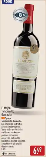 ALDI El Mojón Tempranillo Garnacha aanbieding
