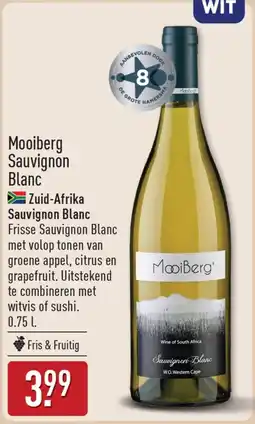 ALDI MooiBerg Sauvignon Blanc aanbieding