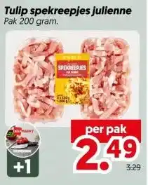 Dekamarkt Tulip spekreepjes julienne aanbieding