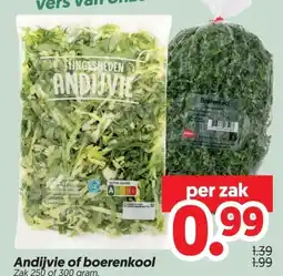 Dekamarkt Andijvie of boerenkool aanbieding